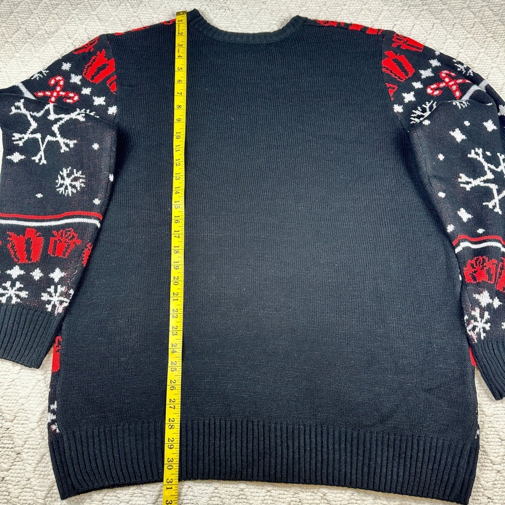 Disney Nightmare Before Christmas Sweater Jack Skellington XL - Picture 6 of 9